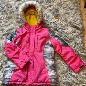 Beautiful excellent condition Bernardo Jacket for girl, size 12. One time used.
